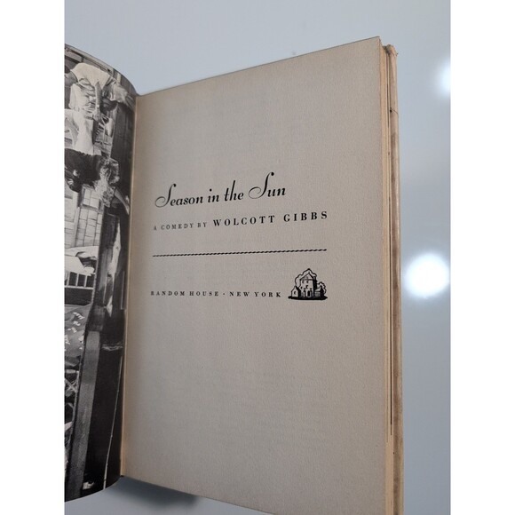 Wolcott Gibbs - Season in the Sun (1951) - 1st Ed HC DJ - Estate of Jerry Wald - Picture 10 of 16